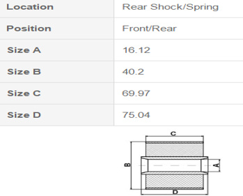 Toyota Suspension Bushing for 4runner 90389-16002