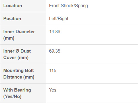 Toyota Shock Absorber Strut Mount for Estima 48609-28010