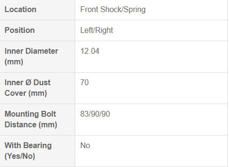 Nissan Strut Mount for Blue Bird 54320-4m400